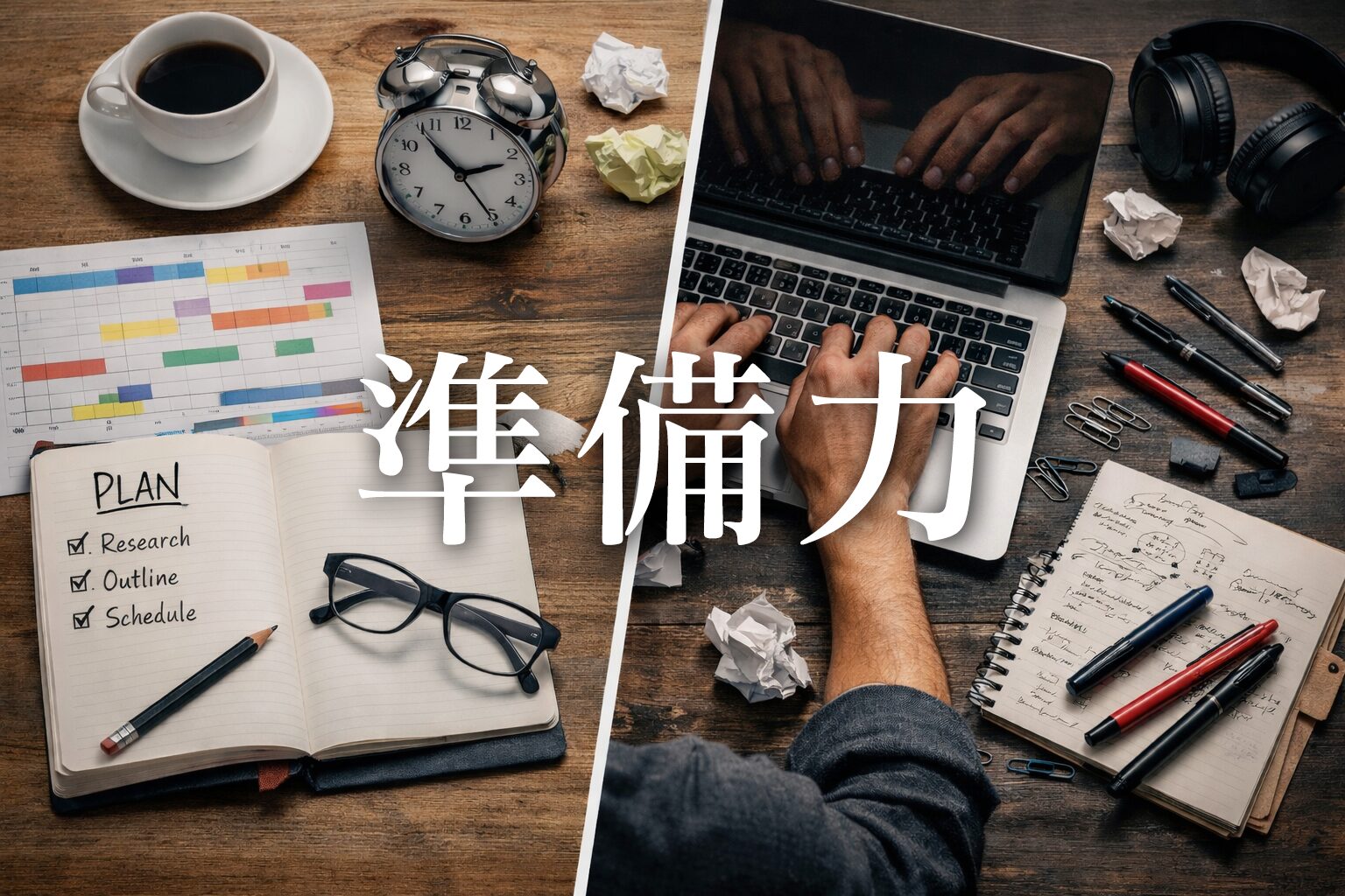 仕事を効率よく終わらせるために必要なこと