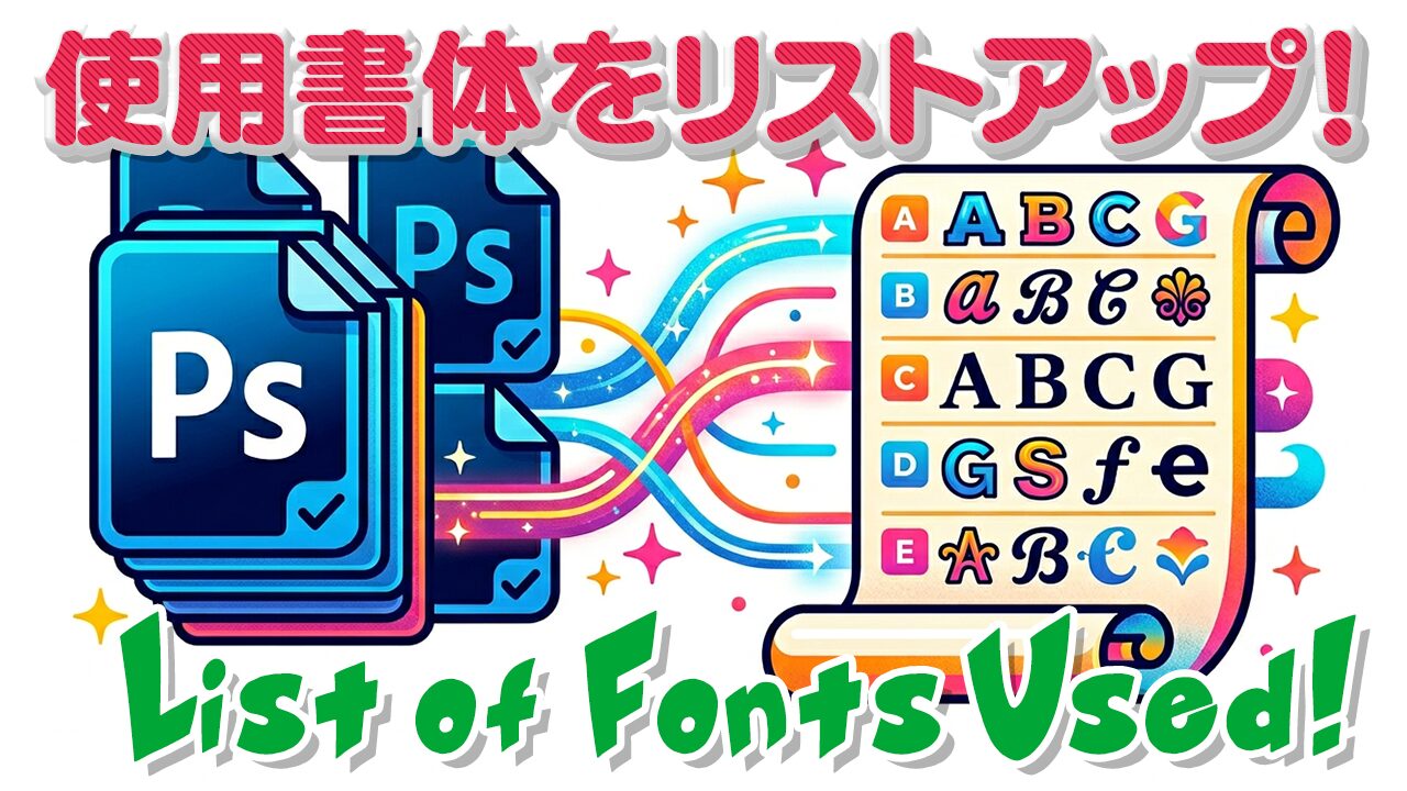 PSDFontList